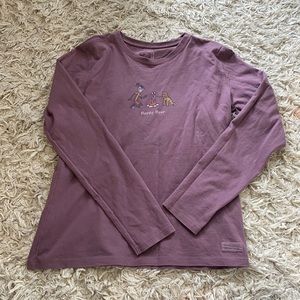 Life is good long sleeve shirt
